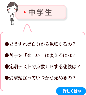 中学生の為の家庭教師